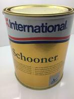 T.K. Partij goedkope International Schooner jachtvernis HG, Ophalen of Verzenden, Nieuw, Overige kleuren, Beits