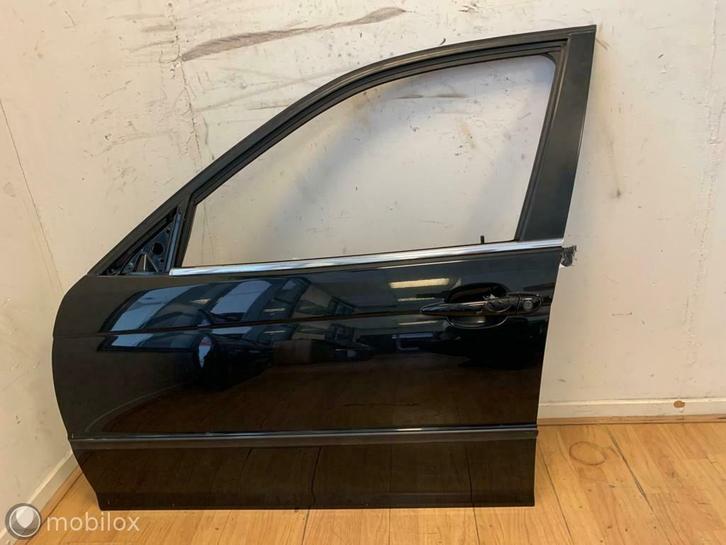 BMW 3-serie E46 ('98-'05) Portier Deur Linksvoor SCHWARZ, Auto-onderdelen, Carrosserie en Plaatwerk, Deur, BMW, Voor, Links, Gebruikt
