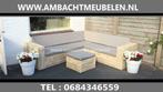 Steigerhouten Hoekbank Loungeset Loungebank Tuinbank SALE, Ophalen, Nieuw, Steigerhout