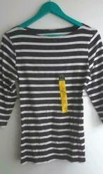 NIEUW Shirt stripes, driekwart mouw en rechte hals, maat 42, Kleding | Dames, Truien en Vesten, Nieuw, Ophalen of Verzenden