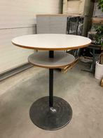 Ronde bar tafel met diameter 90xH116 cm, 1 stuk, 50 euro, Rond, Gebruikt, Ophalen of Verzenden, Metaal