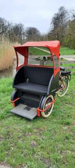 Te huur Elektrische ZORGRIKSJA, 2 pers. fietstaxi, Nieuw, 2 kinderen, Opvouwbaar, Ophalen