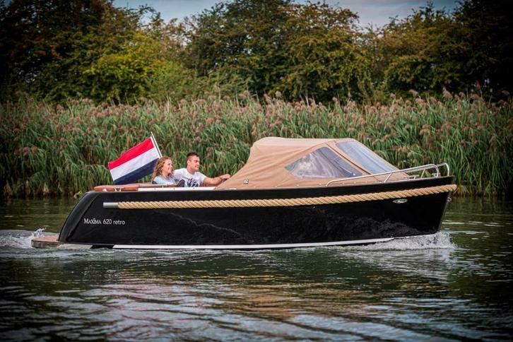 Maxima 620 retro (MC) - TENDERHIT 2025 - bestel nu!, Watersport en Boten, Sloepen, Nieuw, 10 tot 30 pk, 6 meter of meer, Buitenboordmotor