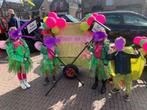 Loopgroep carnaval optocht elfjes 4 pakjes met selfiesticks