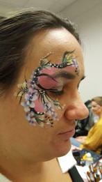 Schminkster Glittertattoo  kinderfeestje schminken, Sportief of Actief