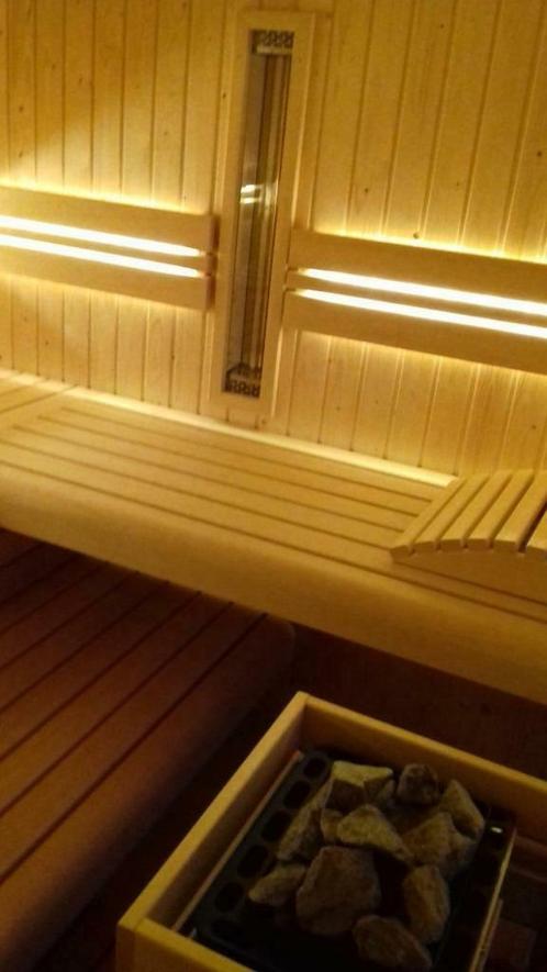 Finse luxe sauna, Sport en Fitness, Sauna, Nieuw, Complete sauna, Fins of Traditioneel, Ophalen of Verzenden