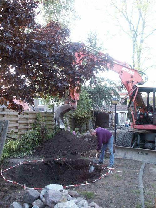 Tuinonderhoud? Zelf een graafmachine leren bedienen. Handig!, Diensten en Vakmensen, Tuinmannen en Stratenmakers, Bestrating, Hekwerk of Schuttingen