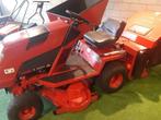 Te koop countax zitmaaier met veegborstelmachine, Tuin en Terras, Zitmaaiers, Ophalen of Verzenden, Opvangbak