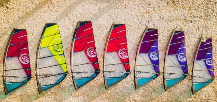 Wanna reflex 3.7/4.2/4.7 Impuls5,7/6.5/ generator 7,2/m2, Watersport en Boten, Windsurfen, Nieuw, Complete set, Minder dan 250 cm