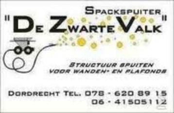 Spackspuiter "De Zwarte Valk" spackspuiten beschikbaar voor biedingen