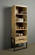 Moderne Boekenkast Teak Hout