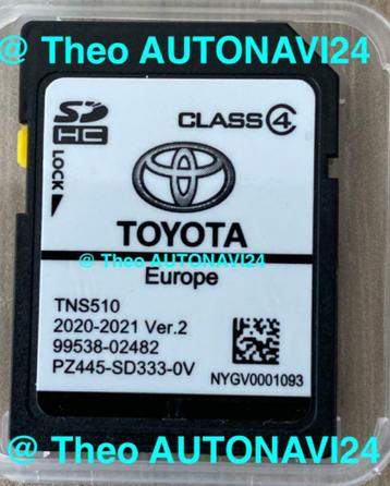 ✅ Toyota TNS510 Navigatie Update SD TNS 510 Kaart 2020-2021