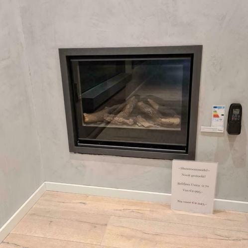 Gashaard Bellfires Unica -2 70 Showroommodel, Huis en Inrichting, Haarden, Zo goed als nieuw, Gashaard, Ophalen
