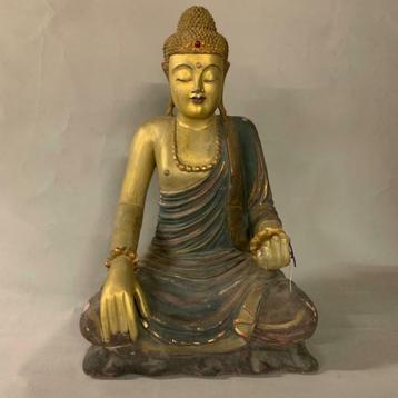Houten Boeddha, Buddha beschikbaar voor biedingen