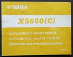 Yamaha XS650 (C) Supplementary Service Manual - 1975