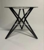 Unieke tafelpoot, ronde eettafel, tafels, stalen tafelpoot, Ophalen of Verzenden, Nieuw, Overige vormen, Metaal