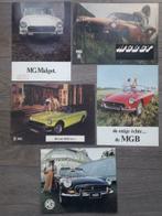 MG MGB MG Midget en MGB GT  5x brochure