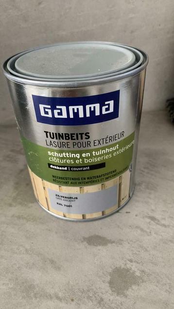 Gamma, tuinbeits, zilvergrijs 750 ml