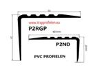 PVC trapneus-zelfklevend antislip trapprofiel 41x25 en 50x42, Ophalen, Nieuw, Trap