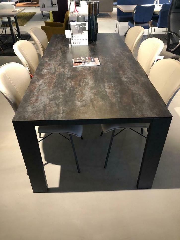 -BERT PLANTAGIE- Edge keramiek tafel, Huis en Inrichting, Tafels | Eettafels, Nieuw, 50 tot 100 cm, 200 cm of meer, Vijf personen of meer