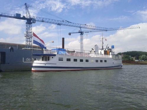 Partyboot / passagiersschip (bj 1927) met vele mogelijkheden, Watersport en Boten, Motorboten en Motorjachten, Gebruikt, Staal