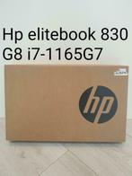 Nieuw is doos: Hp elitebook 830 G8 i7-1165G7 8gb 256gb SSD, Nieuw, Intel Core i7, HP, Qwerty