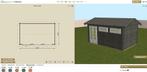 Gebruik onze 3D configurator - Houten blokhut zadeldak, Ophalen, Nieuw, Tuinhuis