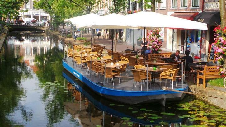 Terrasboot, ponton, dekschuit of vrachtduwbak huren, Watersport en Boten, Beroepsscheepvaart, Ophalen of Verzenden