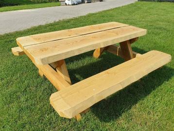 Picknicktafel 2 meter (Douglas) beschikbaar voor biedingen