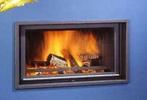 !!! demo inbouwhaard BARBAS ESCAMO 100 liftdeurhaard!!, Zo goed als nieuw, Hout, Inbouw