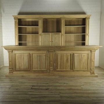 19940 Winkelkast en toonbank 'Bella', massief teak, 3.60 m beschikbaar voor biedingen