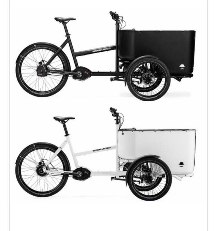 BUTCHERS & BICYCLES MK1-E GEN. 3 VARIO, Fietsen en Brommers, Fietsen | Bakfietsen, Nieuw, Overige merken, 2 kinderen, Elektrisch