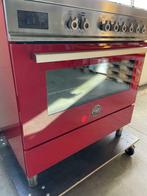 Bertazzoni Ferrari Rosso 90cm fornuis, Witgoed en Apparatuur, Nieuw, 60 cm of meer, 5 kookzones of meer, Vrijstaand