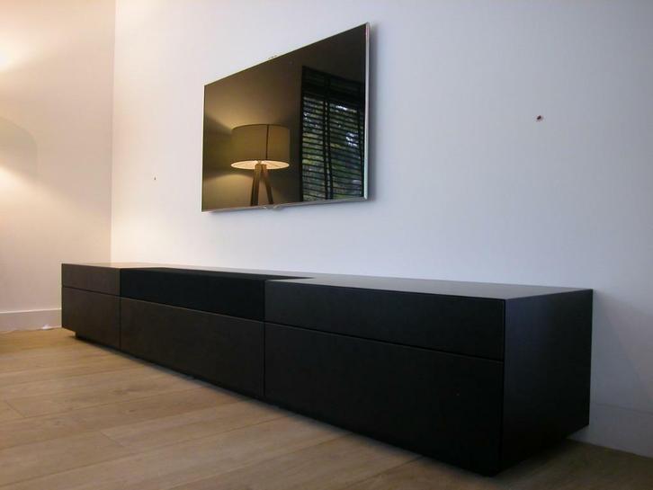 TV-Meubel AVS voor sonos Arc mat zwart meubel op maat (21), Huis en Inrichting, Kasten | Wandmeubels, Nieuw, Minder dan 100 cm