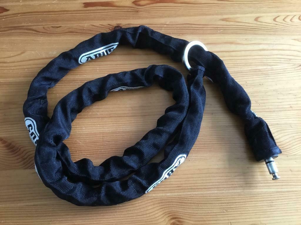 ≥ 77c3. ABUS Ketting met INSTEEKSLOT voor ringslot FIETS — Fietsaccessoires  | Fietssloten — Marktplaats