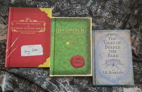 Harry Potter study books: Fantastic Beasts, Quidditch, Bard, Verzamelen, Harry Potter, Ophalen of Verzenden