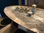 Marmeren tafels, Eero Saarinen, Ovaal + Rond + Deens Ovaal, Vintage, Nieuw, Ophalen of Verzenden, Minder dan 50 cm