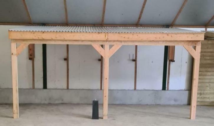 Veranda Douglas Overkapping Muuraanbouw Carport pergola, Tuin en Terras, Overkappingen, Nieuw, Veranda, Ophalen