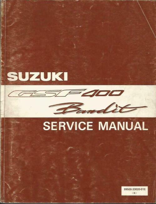 Suzuki GSF400 Bandit service manual (5814z)