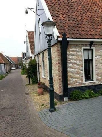 Div. Amsterdamse straatlantaarn Ritter armatuur + onderdelen beschikbaar voor biedingen