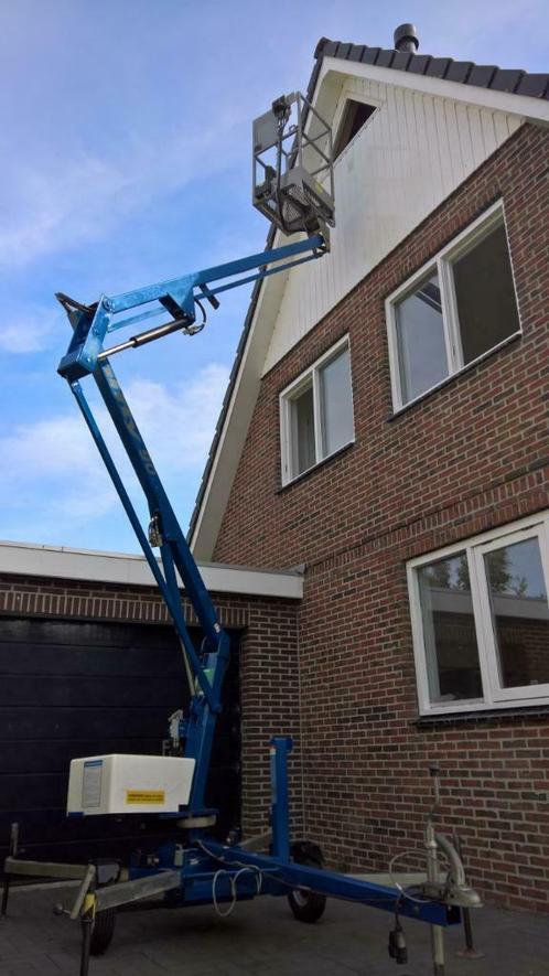Hoogwerker huur huren verhuur 9,5m, rijbewijs B, 75cm breed, Zakelijke goederen, Machines en Bouw | Liften, Steigers en Ladders