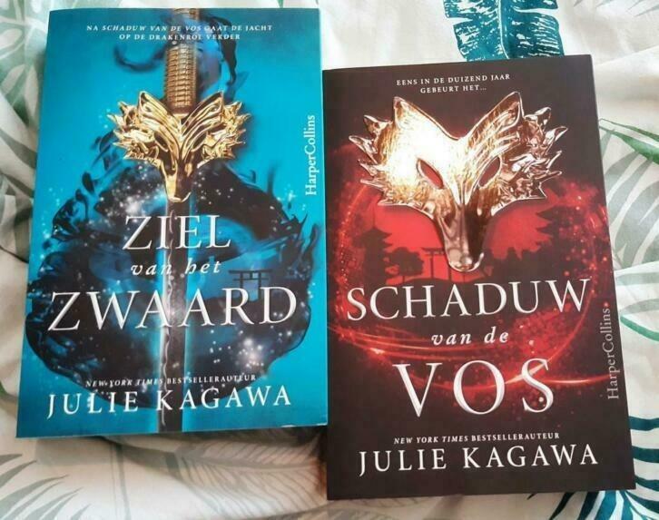 Julie Kagawa: Schaduw van de Vos + Ziel van het Zwaard, NL, Boeken, Fantasy, Ophalen of Verzenden
