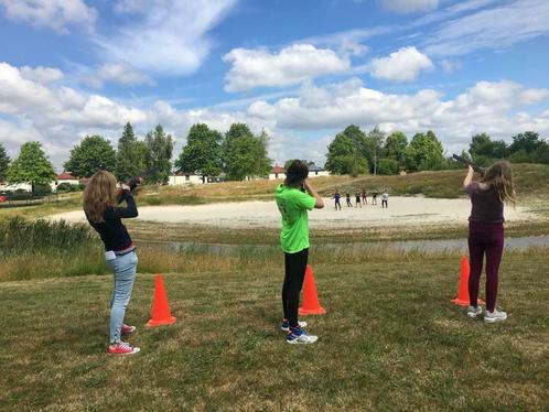 Laser Kleiduifschieten, Lasergamen, Archery tag, Teamuitje!, Diensten en Vakmensen, Groepsuitjes en Personeelsfeesten, Attractieverhuur