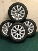 Set 38: Zgan Velgen + Banden Mercedes Benz A klasse, 16", 205 mm, Banden en Velgen, 16 inch, Gebruikt