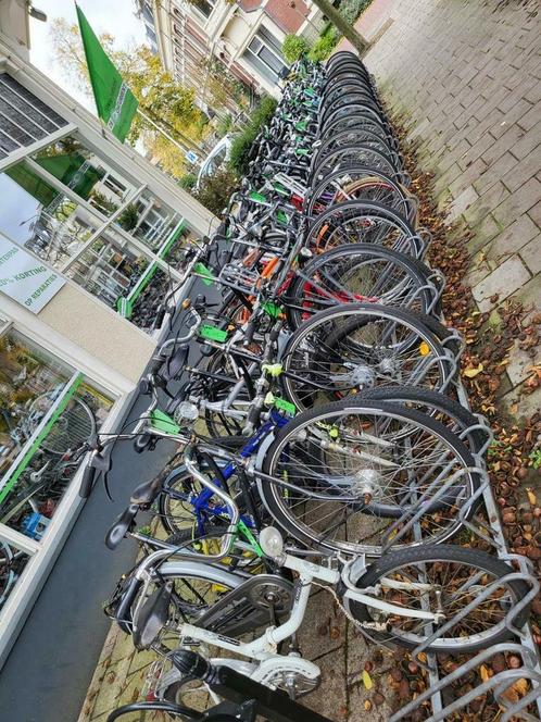 Gebruikte merkfietsen, Fietsen en Brommers, Fietsen | Dames | Damesfietsen, Gebruikt, Versnellingen, Ophalen of Verzenden