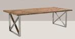 rixos sleeperwood railwaywood accaciawood eetkamertafel, Ophalen of Verzenden, Nieuw
