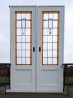 oude Glas In Lood schuifdeuren En Suite jaren 30 Deuren, Ophalen, Gebruikt, Glas, Binnendeur