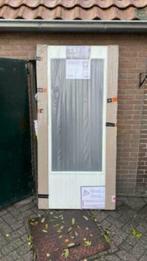Opdek paneeldeur 93x201.5 cm melkglas linkshangend nr 094, Ophalen, Nieuw, Glas