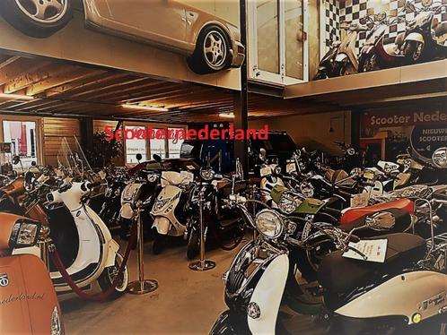 Scooternederland  250 Scooters ook MP3 en Motorscooters ADV, Diensten en Vakmensen, Auto en Motor | Monteurs en Garages, Bandenservice