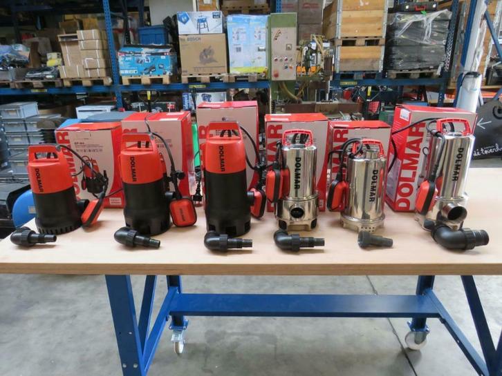 dompelpomp waterpomp met vlotter diverse types op voorraad, Doe-het-zelf en Verbouw, Gereedschap | Handgereedschap, Nieuw, Ophalen of Verzenden